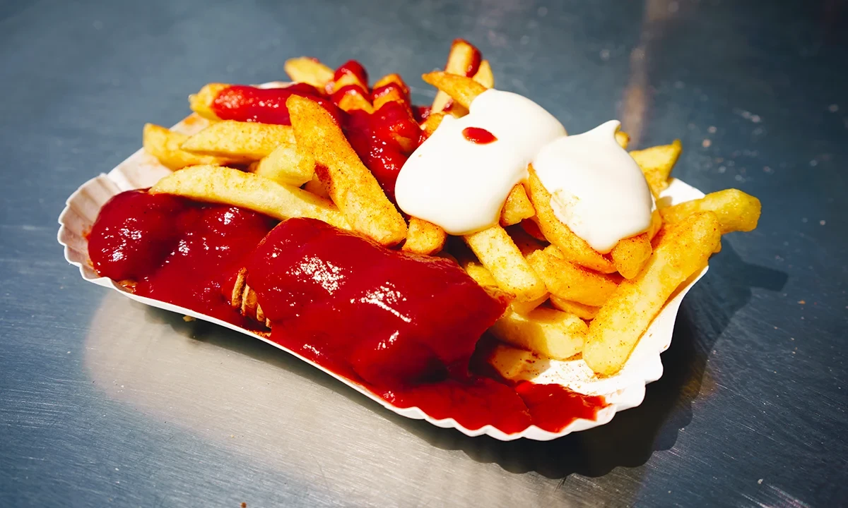 Currywurst with Fries