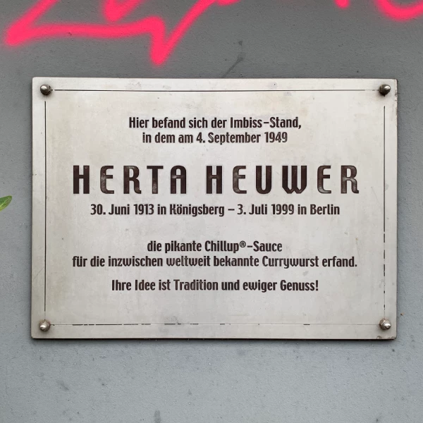 Herta Heuwer-memorial