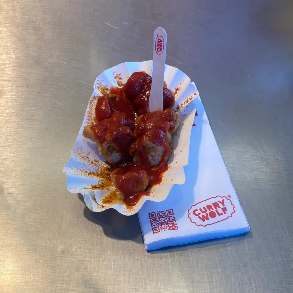 Currywurst without casing from CURRY WOLF