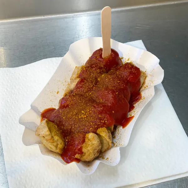 Currywurst ohne Darm von Witty's